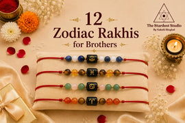 12 zodiac rakhi