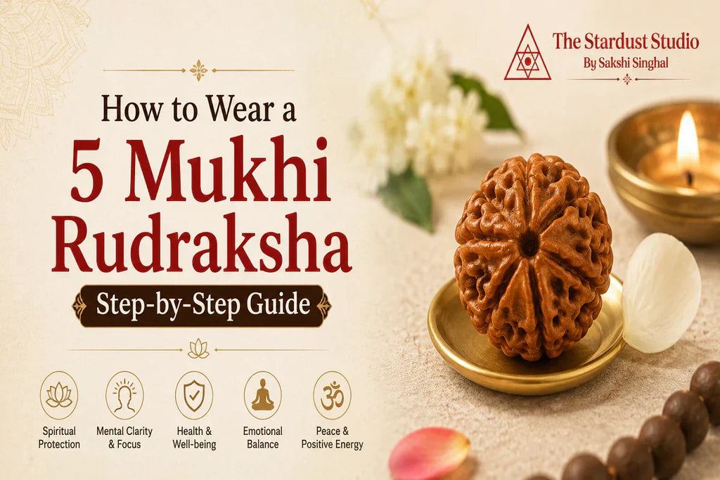 wear 5 mukhi rudraksha