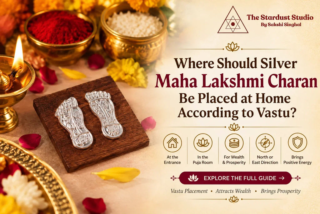 silver maha lakshmi charan
