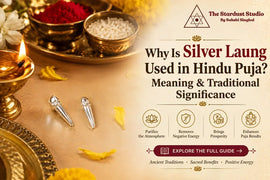 silver laung used in hindu puja