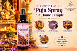 use of puja spray