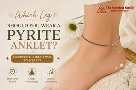 which leg should wear pyrite anklet