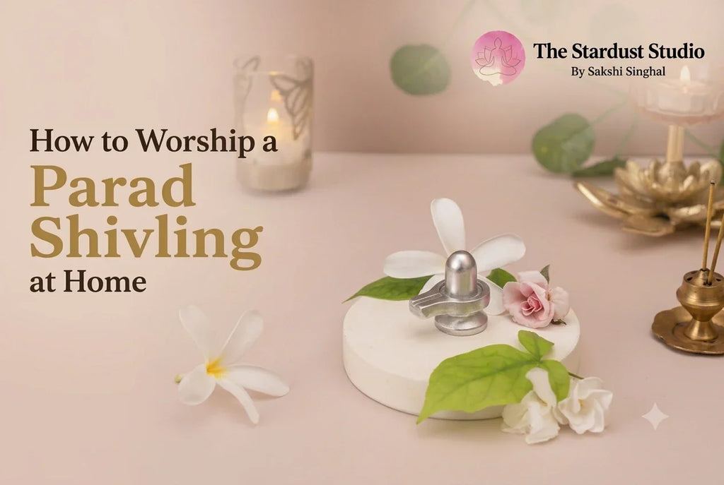Worship Parad Shivling at Home