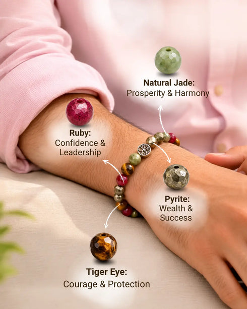 Benefits Beads Raj Yog Bracelet