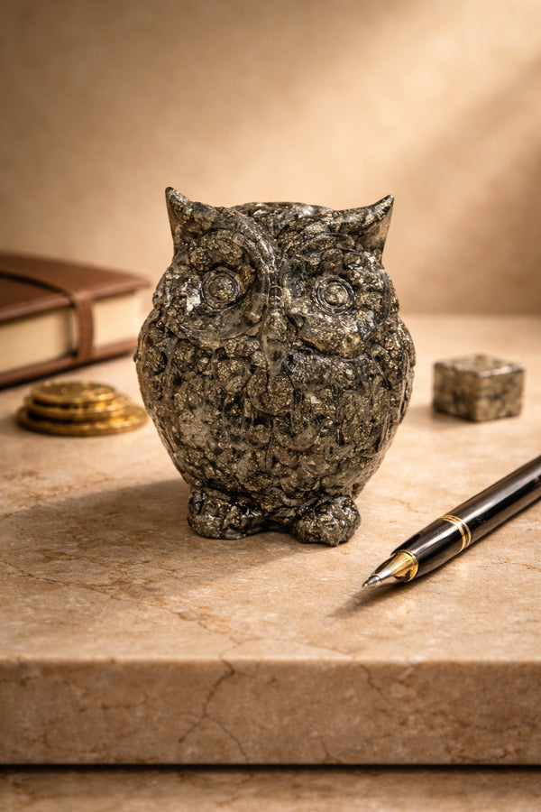Pyrite Owl
