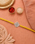 Divine Ganesha Pure Silver Rakhi