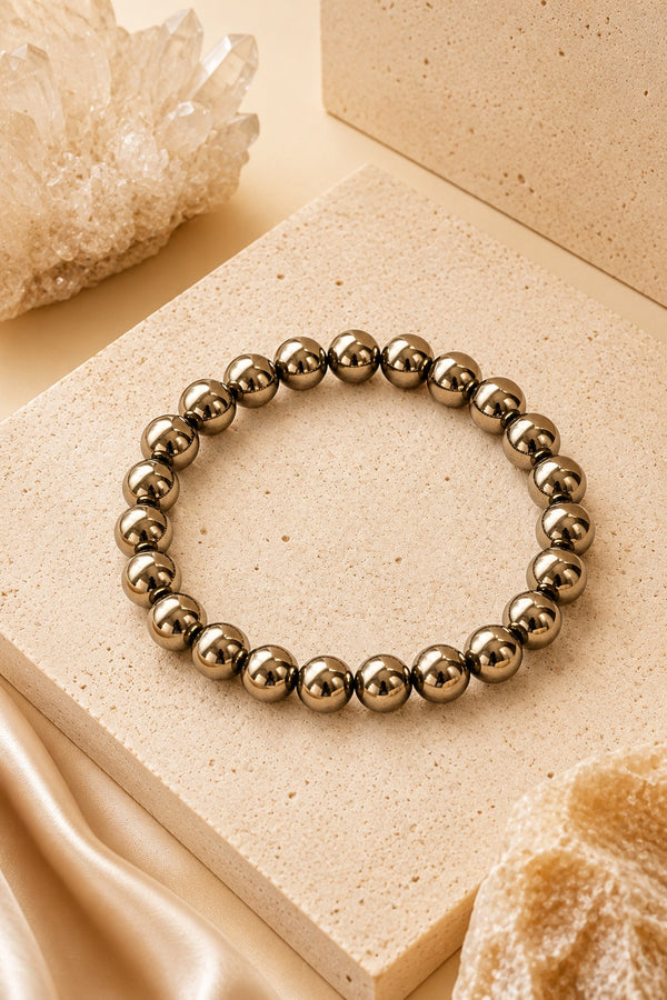Golden Hematite Bracelet