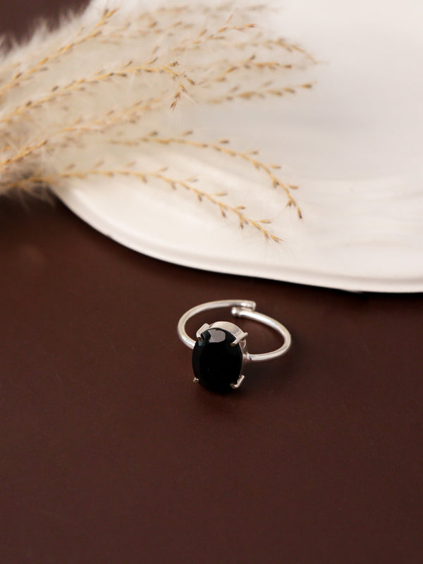 Black Tourmaline Ring