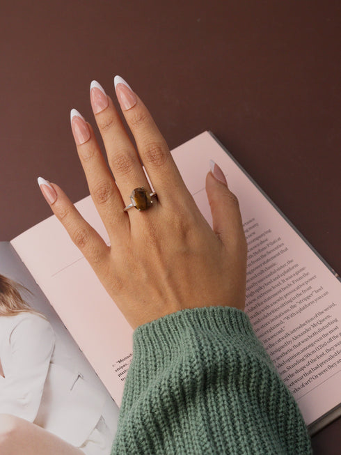 Tiger Eye Ring