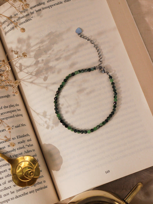 Ruby Zoisite Bracelet