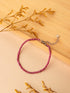 Ruby Bracelet (Small beads)