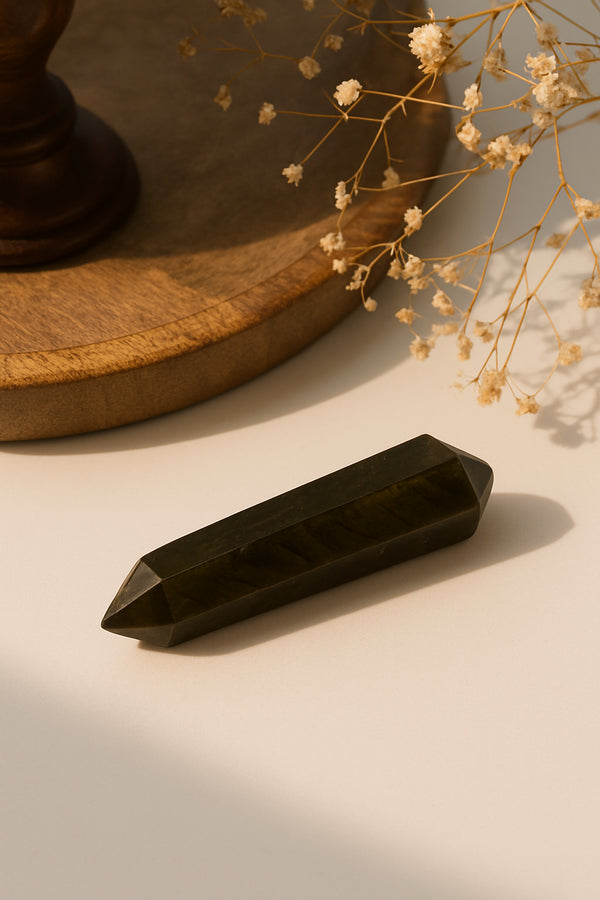 Labradorite Two-Point Manifestation Wand