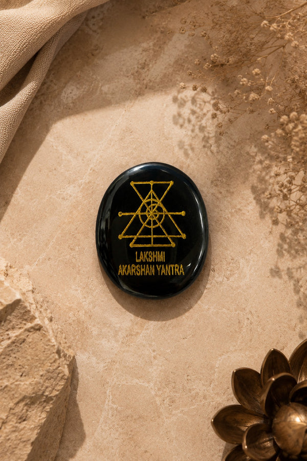 Lakshmi Money Attraction Yantra Stone