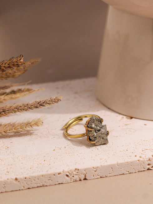 Pyrite ring