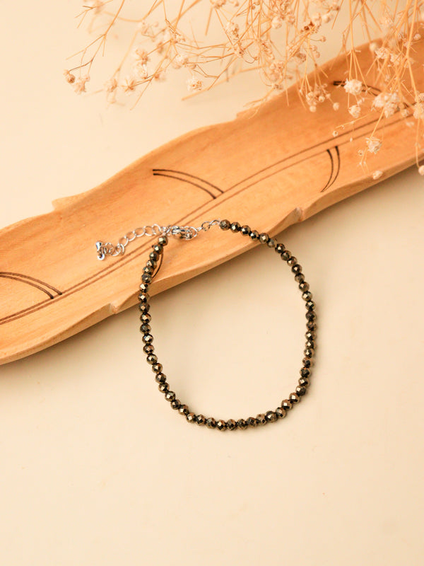 Pyrite Bracelet (Small beads)