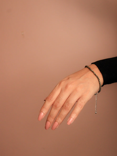 Pyrite Bracelet (Small beads)