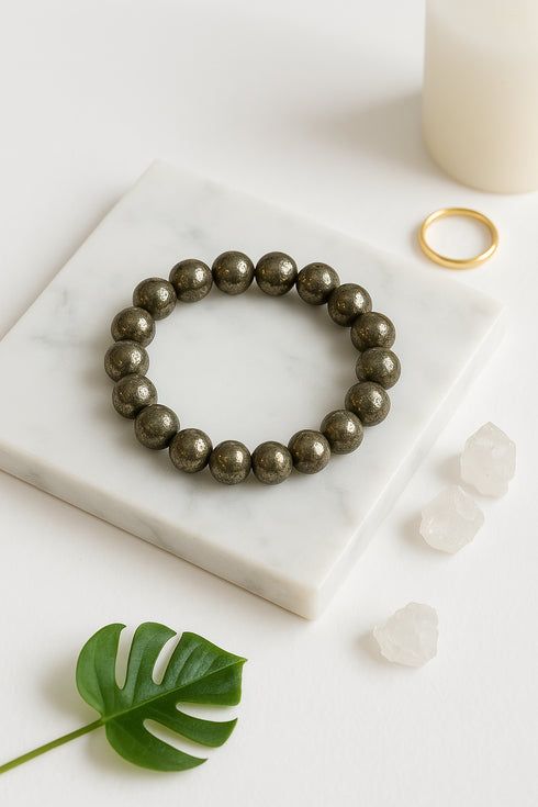Pyrite Bracelet (Medium)