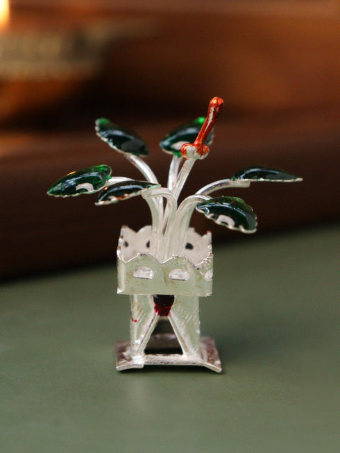 Tulsi Plant - Silver