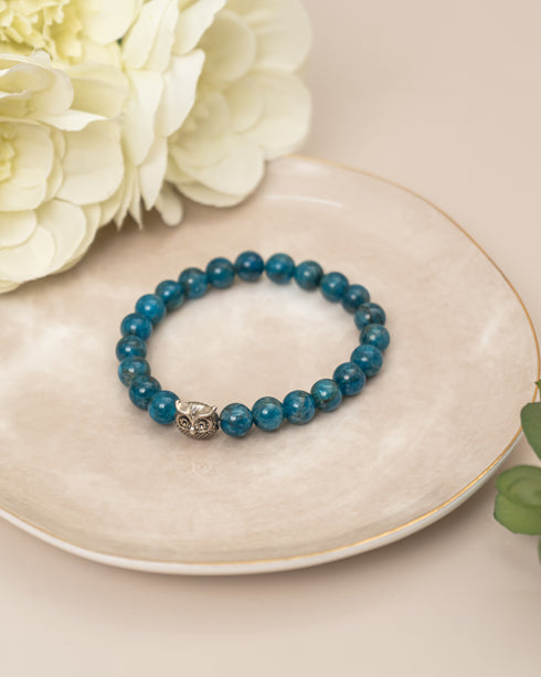 Blue apatite