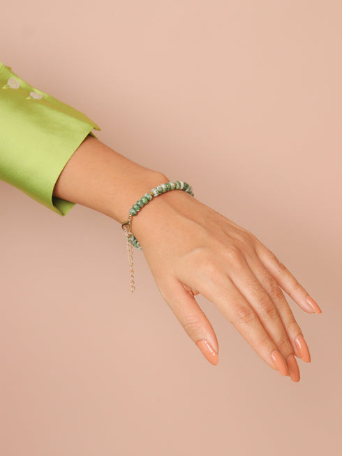 Tree Agate Intention Bracelet