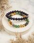 amethyst and money magnet bracelet