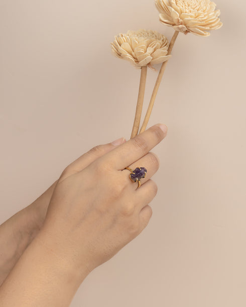 Amethyst ring