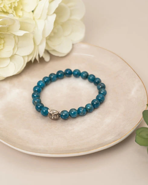 apatite crystal bracelet