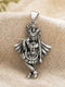 banke bihari silver pendant