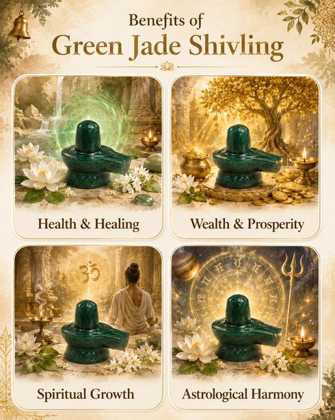 benefits green jade shivling