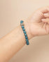 blue apatite crystal bracelet