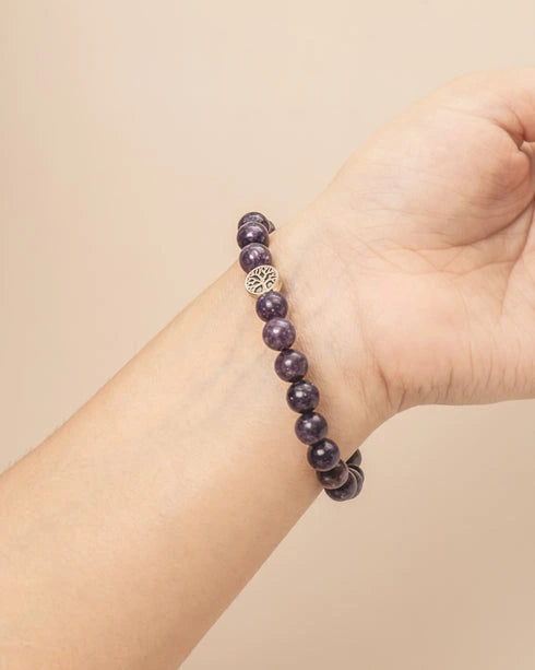 bracelet lepidolite