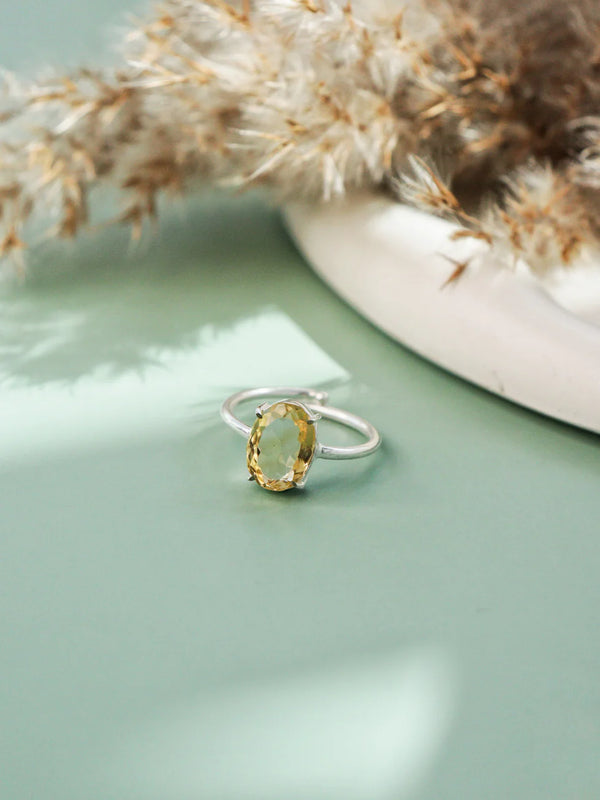 citrine ring