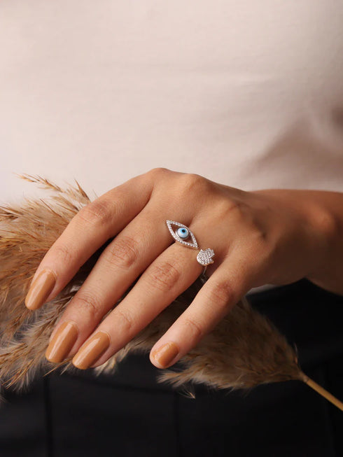 evil eye ring for women