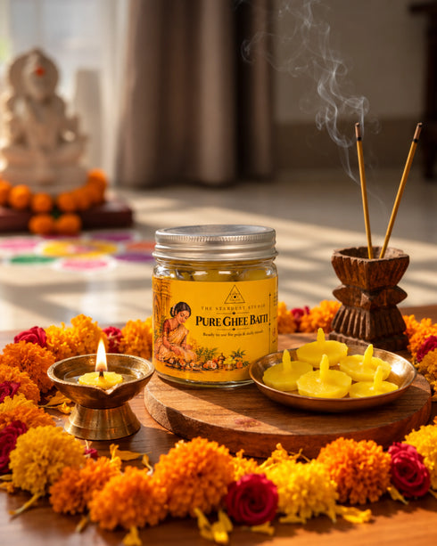 ghee wicks for pooja