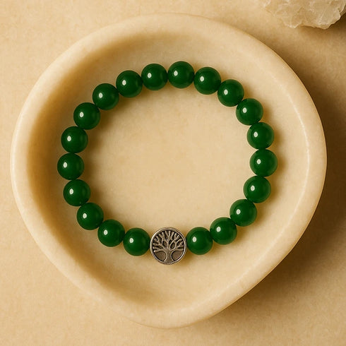 green aventurine crystal bracelet