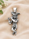krishna ji pure silver pendant