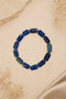 lapis lazuli tube bracelet
