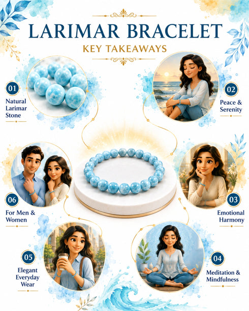 larimar bracelet key takeaways