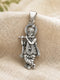 lord krishna silver pendant