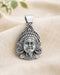 maha kali silver pendant