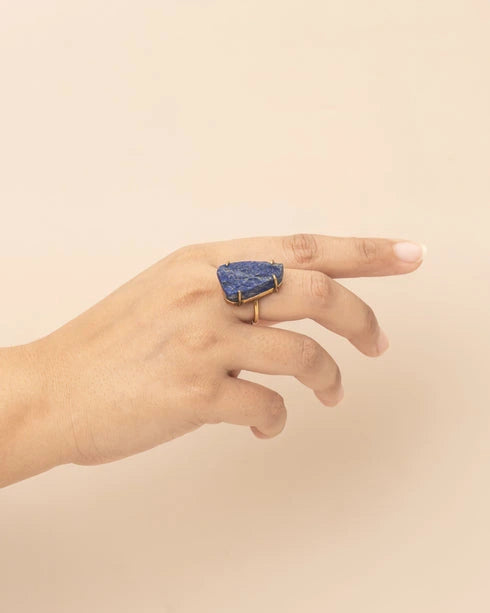 mens lapis lazuli ring