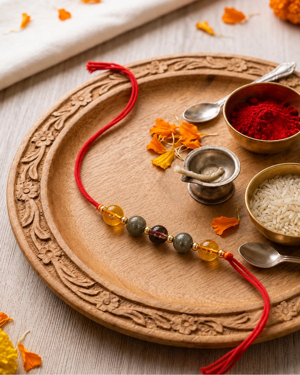 money magnet and protection rakhi