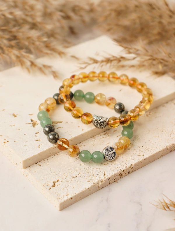Money Magnet & Citrine Bracelets