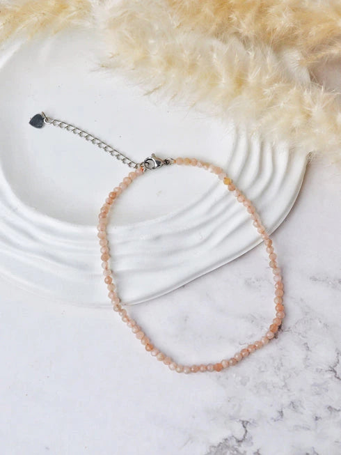 moonstone anklet
