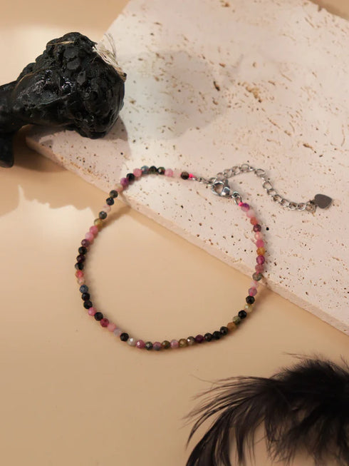 multi color tourmaline bracelet