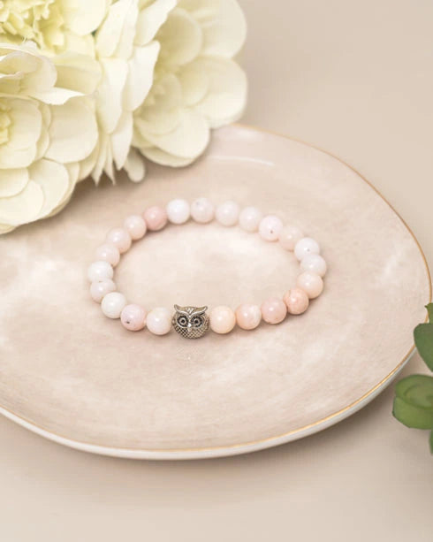 pink opal bracelet