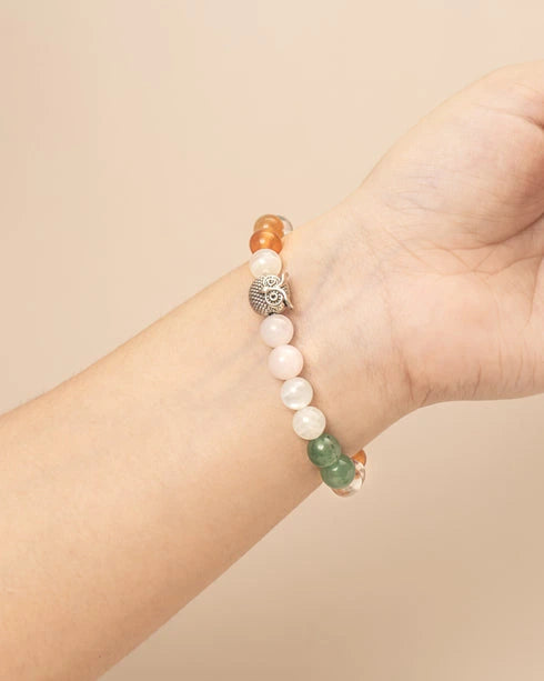 pregnancy bracelet crystals