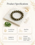 product details pyrite bracelet