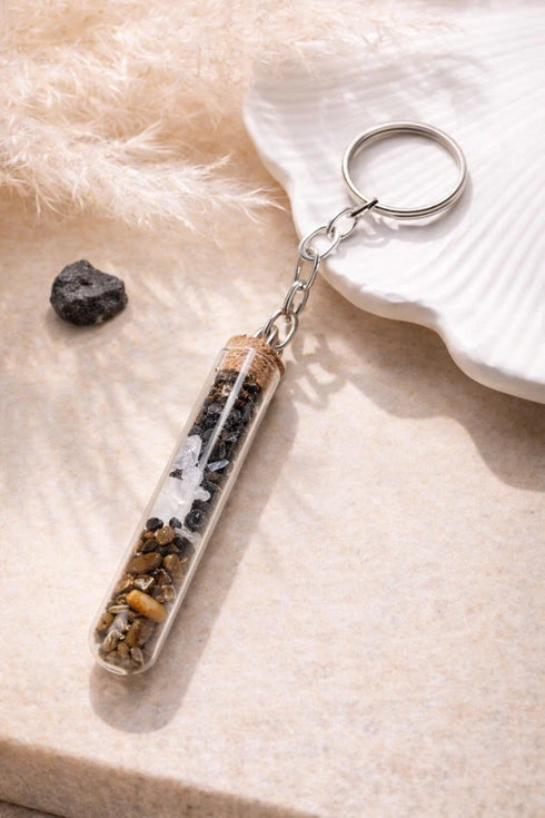 protection tube keychain