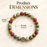 raj yog bracelet size